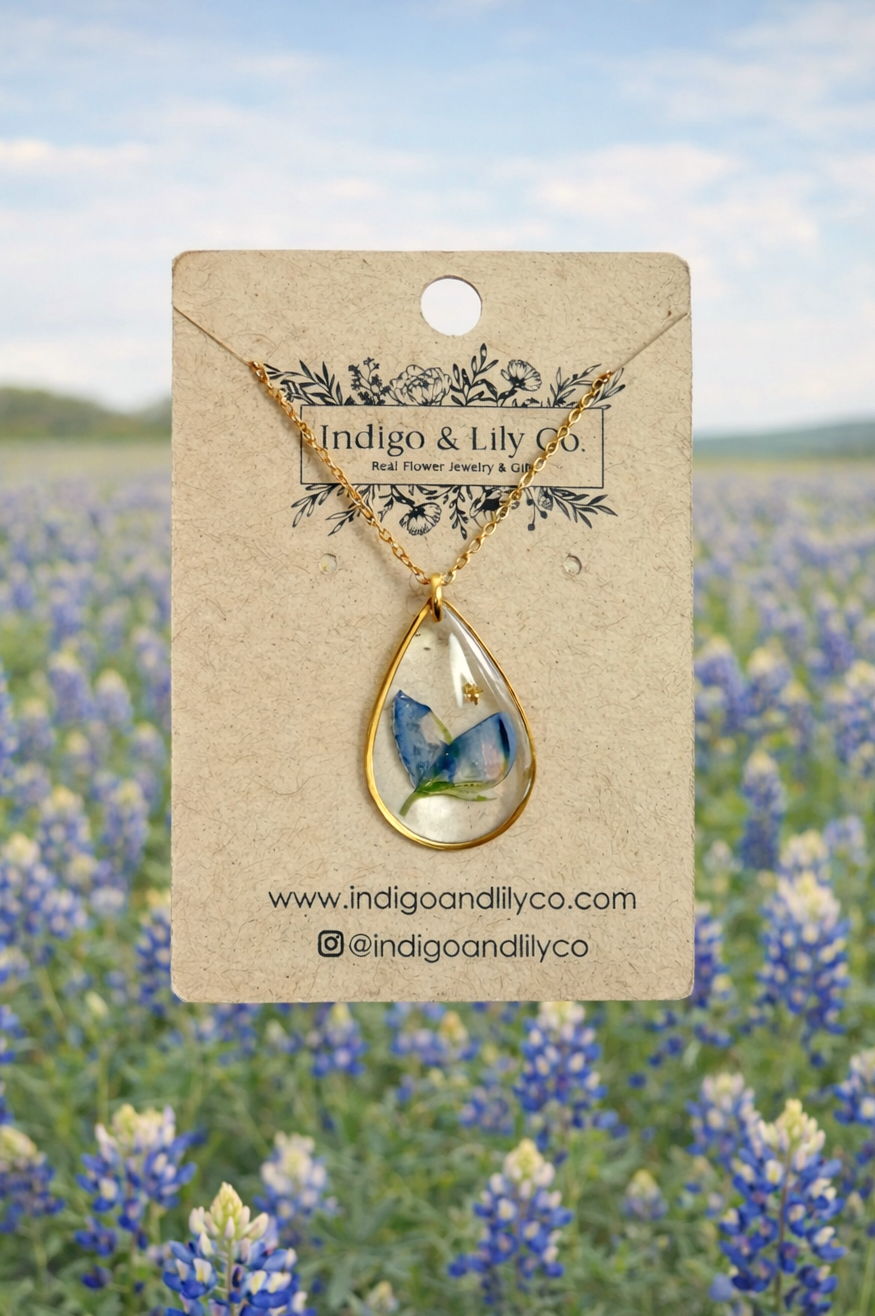 Bluebonnet Necklace