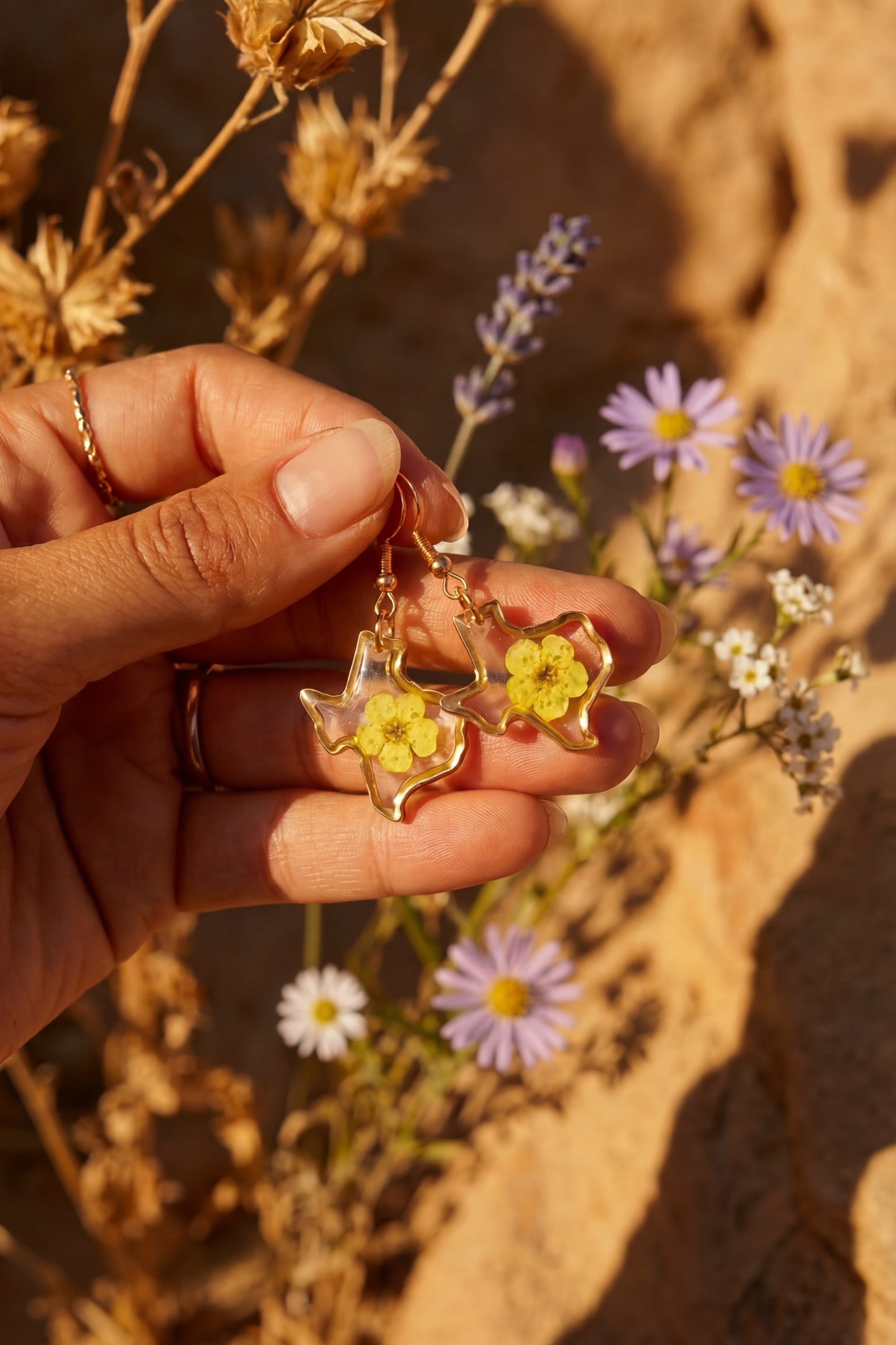 Texas Floral Earrings