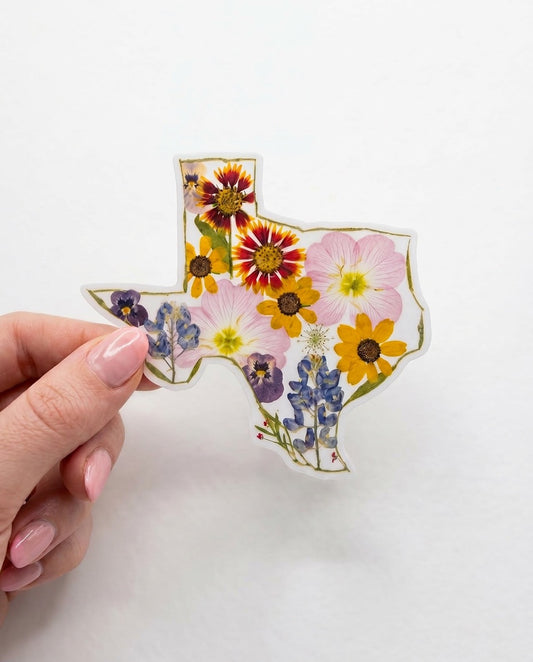 Texas Wildflower Sticker